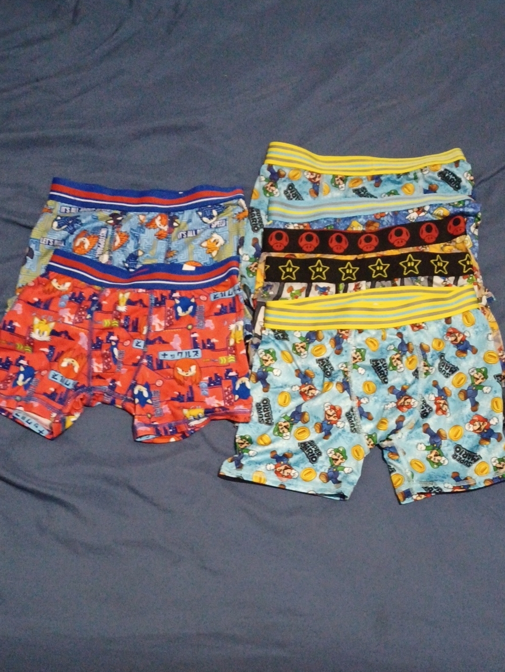 Bundle Of 7 Boxer Briefs Size 8